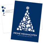 Postkarte Werkzeug-Weihnachtsbaum