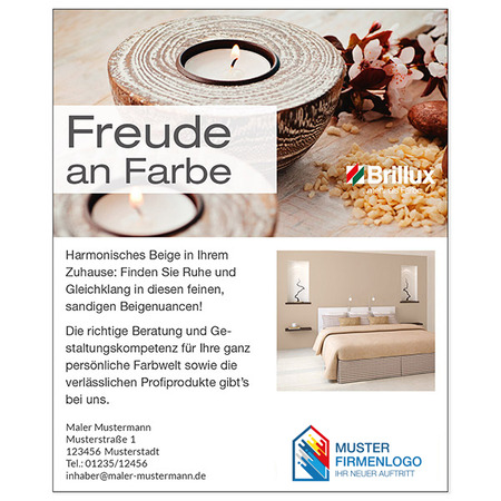 Anzeige Farbwelten Beige 2-spaltig