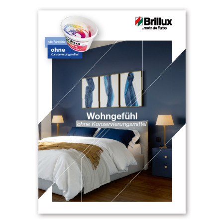 Motivfolie "Wohngefühl ohne Konservierungsmittel"