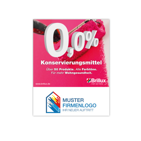 Gerüstplane "0,0%" 2,00 x 2,50 m Mesh