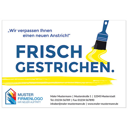 Frisch gestrichen - grafisch