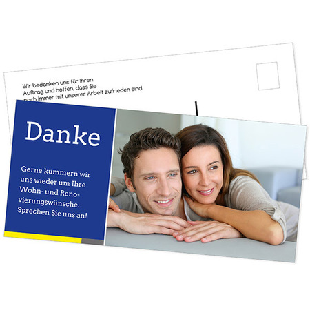 Karte "Danke"