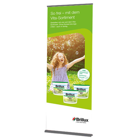 Roll-up Banner Vita-Sortiment 