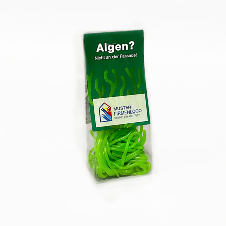 Süßes Tütchen grüne Schnüre