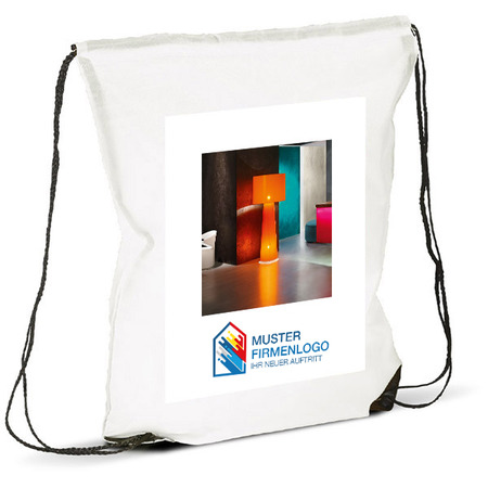 Zuziehrucksack mit Kundenlogo